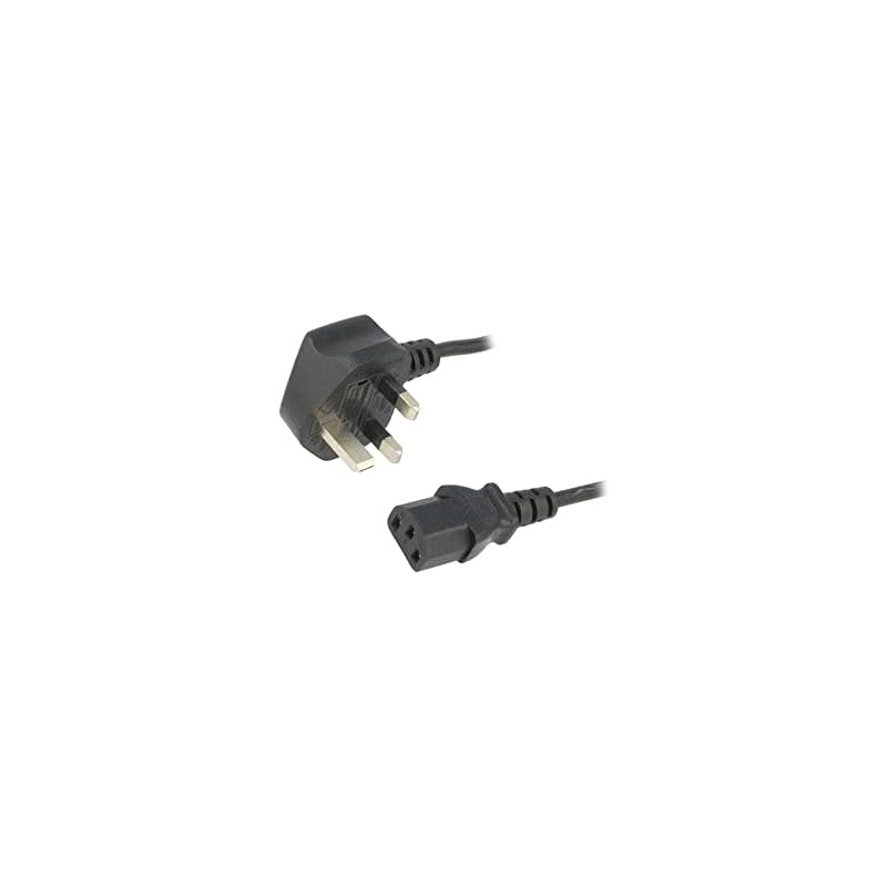 CABLE ALIMENTACION UK-C13 H 1,8MTS NEGRO