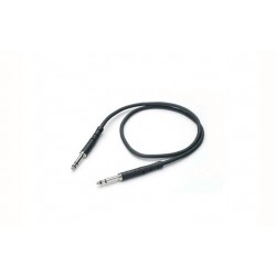 CABLE BANTAM M-M 60cm NEGRO