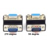 ADAPTADOR VGA DB15HD M-H CODO 90º