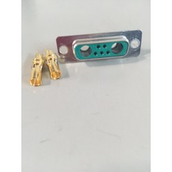 CONECTOR SUB-D MIXTO 7W2S 5P H+2PIN H