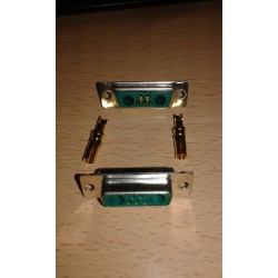 CONECTOR SUB-D MIXTO 7W2S 5P H+2PIN H