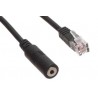 ADAPTADOR RJ9 4/4 M a MINIJACK3,5 H4P TR