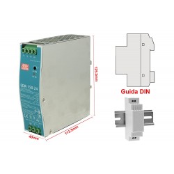 ALIMENTADOR CARRIL DIN220V-24V 3,5A 156W