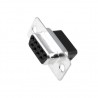 CONECTOR SUB-D 9 HEMBRA CRIMPAR