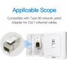 CONECTOR RJ45 HEMBRA FTP CAT7 KEYSTON