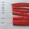 TERMORETRACTIL 40mm ROJO BARRA 1MTS