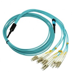 JUMPER MPO OM4 12 FIBRAS H-8xLC 15MTS