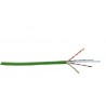 CABLE UTP CAT6 RIGIDO VERDE LSZH LEVITON