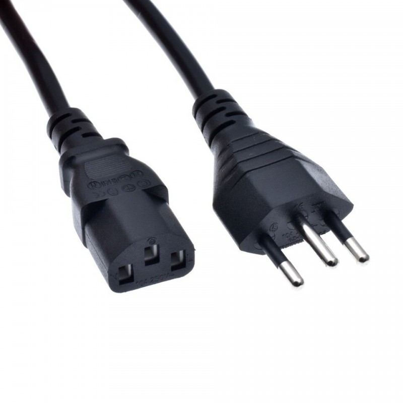 CABLE ALIMENTACION BRASIL-C13 H 1,8M NE