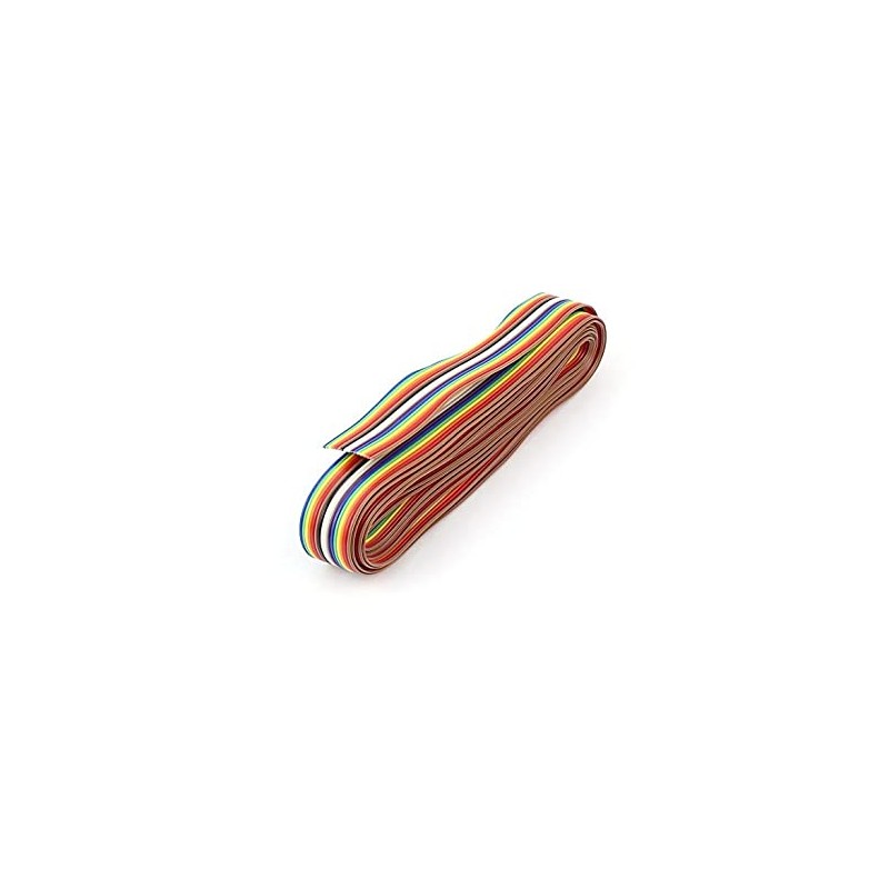 CABLE PLANO COLORES 16 VIAS PASO 1,27mm