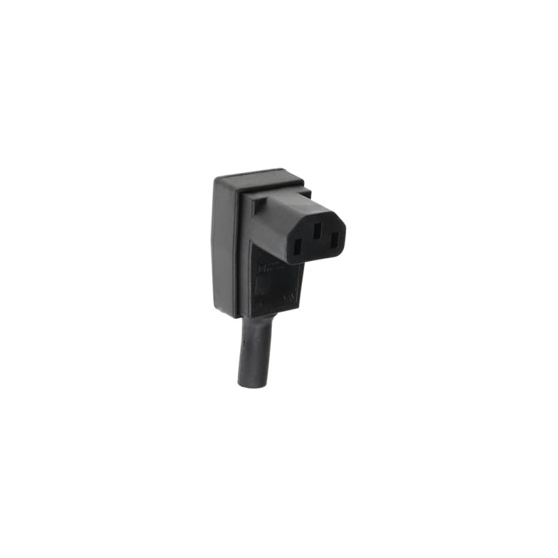 CONECTOR ALIMENTACION C13 H CODO ABAJO
