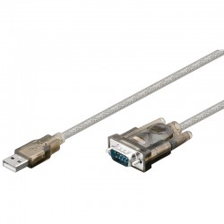 CABLE USB M-DB9 SERIE RS232 M EN 1,5MTS