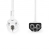 CABLE ALIMENTACION RED CODO-TREBOL 2M NE