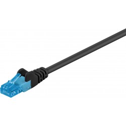 CABLE UTP CAT6A RJ45 M-M 0,5M NEGRO LSZH
