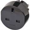 ADAPTADOR DE UK A EUROPA NEGRO CON TT