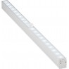 TIRA LED RIGIDA 33cm A PILAS 160lm 6500k