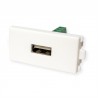 MODULO 45X22,5 CONECTOR USB HEMBRA-BORNA
