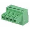 CONECTOR BORNA EUROBLOCK 4 PIN H 3,5mm