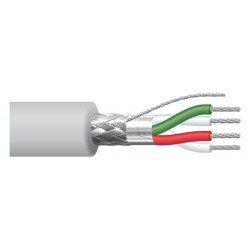 CABLE DMX 4x0,34mm2 APANTALLADO GOMA GRI