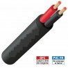 CABLE 2x4 ALTAVOZ FLEXIBLE NEGRO LSZH