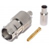 CONECTOR BNC HEMBRA RG174 CRIMPAR