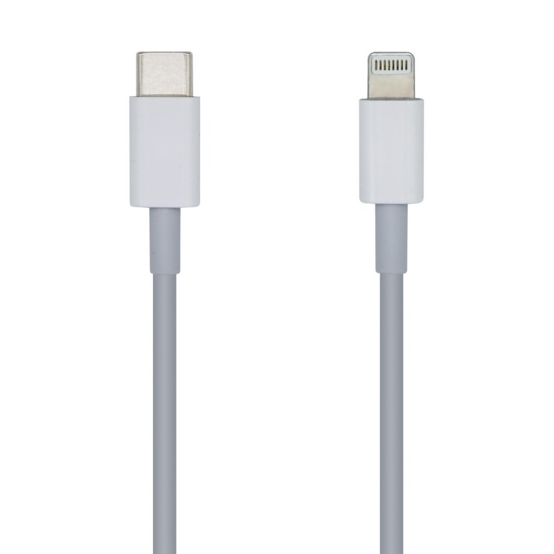 CABLE APPLE USB C M-LIGHTNING M 1M BLANC