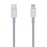 CABLE APPLE USB C M-LIGHTNING M 2M BLANC