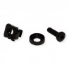 KIT TORNILLERIA PARA RACK 19" M5 NEGRO
