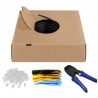CABLE UTP CAT6 RIGIDO NEGRO EXTERIOR 100
