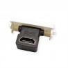 MODULO 45X22,5 CONECTOR HDMI H-H CODO