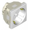 SCHUKO DE 45x45 CON PROTECCION BLANCO