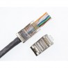 CONECTOR EZ-RJ45 MACHO FTP CAT6