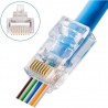 CONECTOR EZ-RJ45 MACHO UTP CAT6