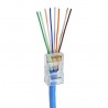 CONECTOR EZ-RJ45 MACHO UTP CAT6
