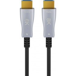 CABLE HDMI M-M V.2.1 30M FIBRA OPTICA 8K