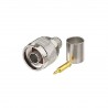CONECTOR N MACHO RG213 CRIMPAR