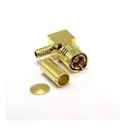 CONECTOR SMB H REVERSE CODO 90º RG174