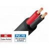 CABLE 2x4 ALTAVOZ FLEXIBLE NEGRO LSZH