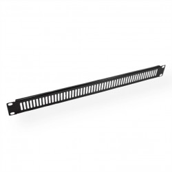 PANEL 19" 1U VENTILADO/PERFORADO NEGRO