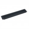 PANEL 19" 2U VENTILADO/PERFORADO NEGRO