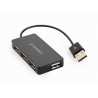 HUB USB 4 PUERTOS V.2.0 - USB Tipo A-