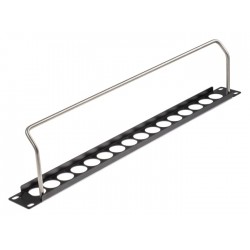PANEL 19" 1U 16 PUERTOS XLR+ VARILLA+POR