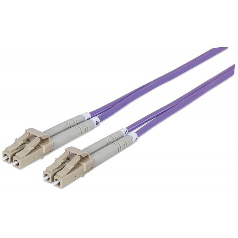 Latiguillo Cable de Fibra Optica dúplex Multimodo OM4 SC-LC