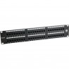 PANEL 19" 48 PUERTOS 2U CAT6 UTP RJ45 ex