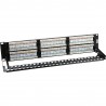 PANEL 19" 48 PUERTOS 2U CAT6 UTP RJ45 ex