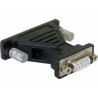 CABLE USB M-DB9 SERIE RS232 M+DB25M 1,5M