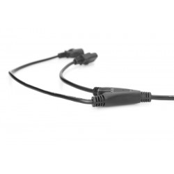 CABLE ALIMENTACION "Y" RED-2xCPU C13 2M