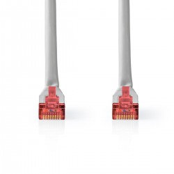 CABLE SFTP CAT6 RJ45 M-M 1M GRIS