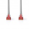 CABLE SFTP CAT6 RJ45 M-M 1M GRIS