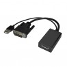 ADAPTADOR DVI M-DISPLAYPORT H+USB ALIMEN
